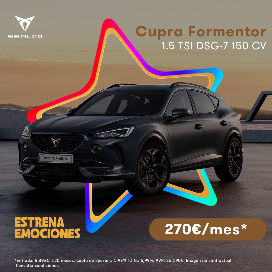 Estrena emociones Cupra Formentor